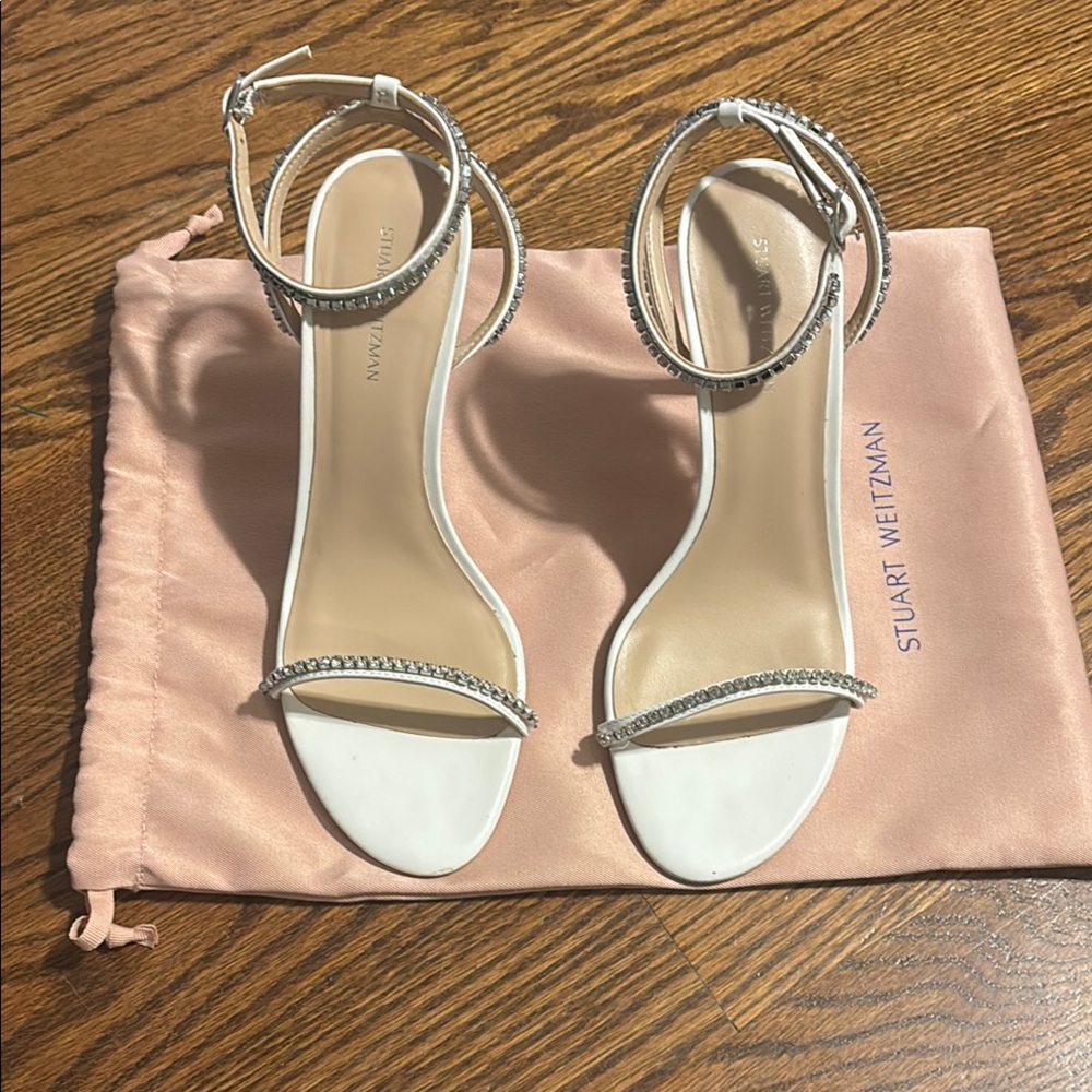 Stuart Weitzman Rhinestone Heels - image 1